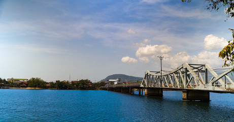 Bridge at Kempot Cambodia