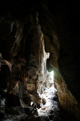 Caves at Kempot Cambodia