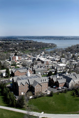 Arial drone photo  of Delafield Wisconsin
