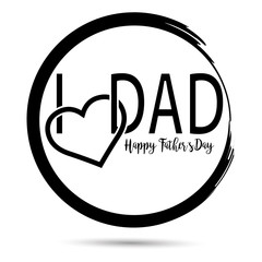 Happy fathers day card