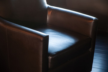 Modern dramatic interior design aesthetic.