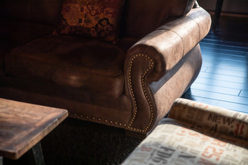 Modern dramatic interior design aesthetic.