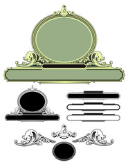 Ornate Frame with scrolls