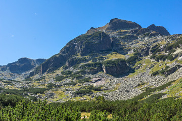 Hiking trail for Malyovitsa peak, Rila Mountain, Bulgaria