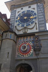 Gruyeree castle environment is switzerland at summer