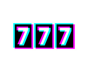 Creative design of 777 bet icon