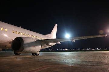 airplane at the airport