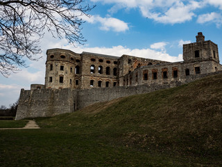 Fototapeta na wymiar Ruins of Krzyztopor castle, Poland.