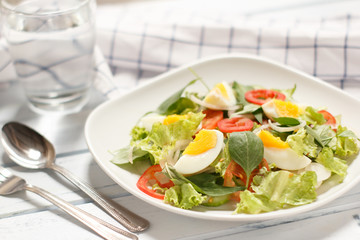 Mixed Vegetable Salad Plate