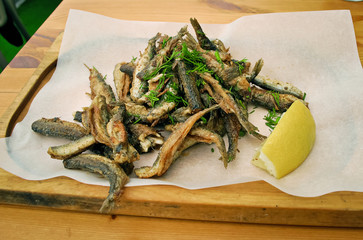Traditional Finnish food - roast fish