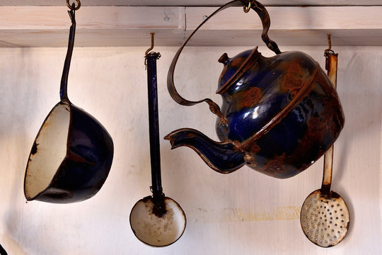 Enseres antiguos de cocina