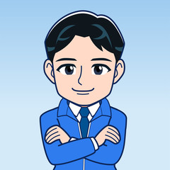 スーパーの社員