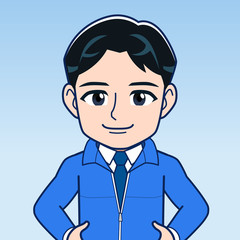 スーパーの社員