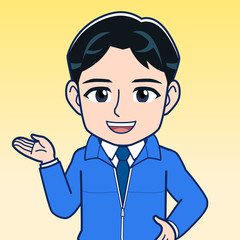 スーパーの社員