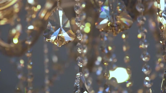 Vintage Crystal Chandelier