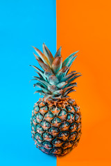 pineapple on a white background