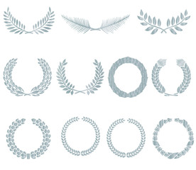 laurel wreath set