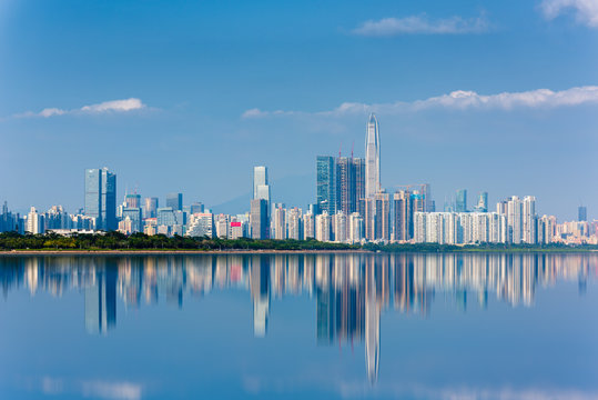 Shenzhen Ping An Financial Center Skyline