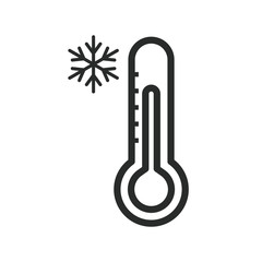 thermometer icon vector design illustration