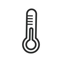 thermometer icon vector design illustration