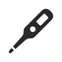 thermometer digital icon vector design illustration