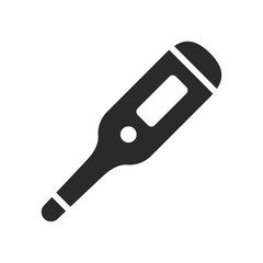 thermometer digital icon vector design illustration