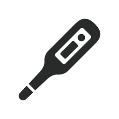 thermometer digital icon vector design illustration