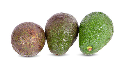 Avocado isolated on white background