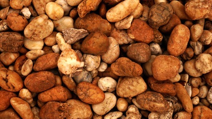 brown stone background, pebble beach
