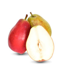 pear isolated on white background