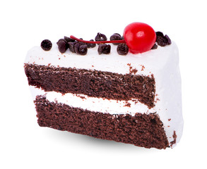 Cake isolated on white background