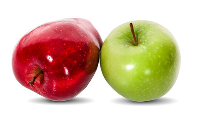 apple isolated on white background