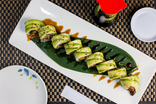 Japanese food sushi at Oho Sushi Long Beach