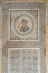 Floor mosaic from Complex of Eustolios at Kourion (Cyprus)