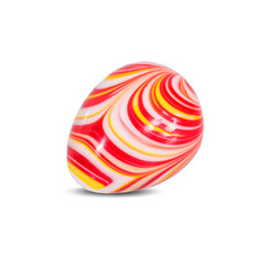 Easter egg  isolated on white background