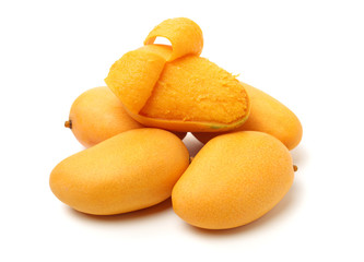 Mango on a white background