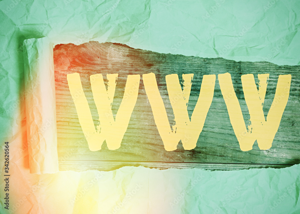 Poster word writing text www. business photo showcasing network of online content formatted in html and acc
