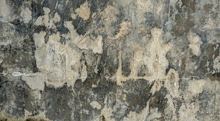 abstract texture of old cement walls with faded paint. Good for background or wallpaper.