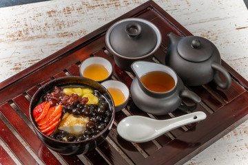 豆花　台湾の豆腐スウィーツ　Toufa (Tofu Pudding)