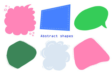 Memphis design elements. Retro funky graphic, 90s trends designs and vintage geometric print illustration element. Constructivism memphis vector isolated symbols collection.