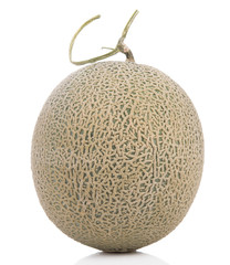 Melon isolated on white background.