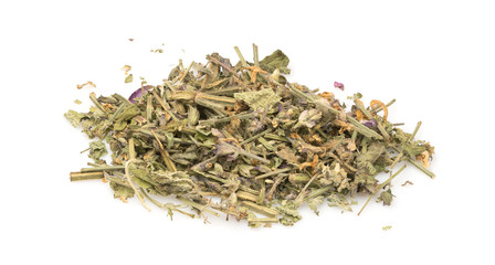 a bunch of dry medicinal herbs