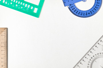 vector illustration of a ruler