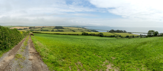 View towards Slapton Sands and Start Bay