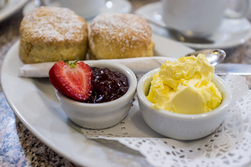 Devon cream tea