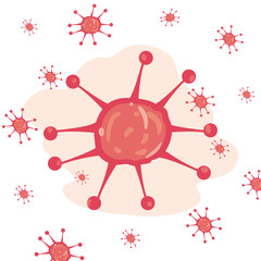 Isolated coronavirus bacterium vector design