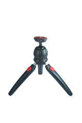 An isolate image of mini tripod on white background