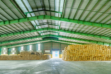 Cashew nut processing factory in Long An, Vietnam
