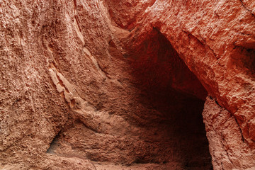 Obraz premium Roman gold mine Las Medulas in Castilla y Leon.