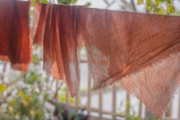  home textiles, natural dyeing process